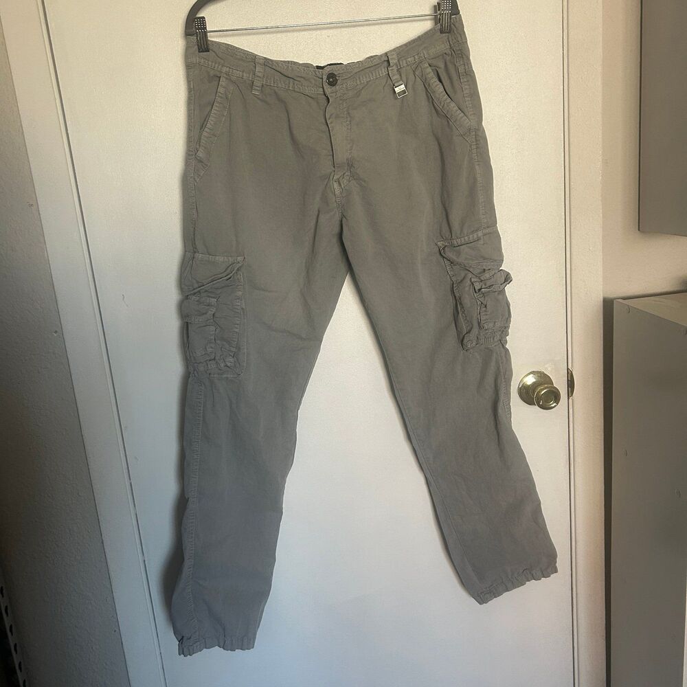 Men’s Grey Nick Danger Cargo Pants